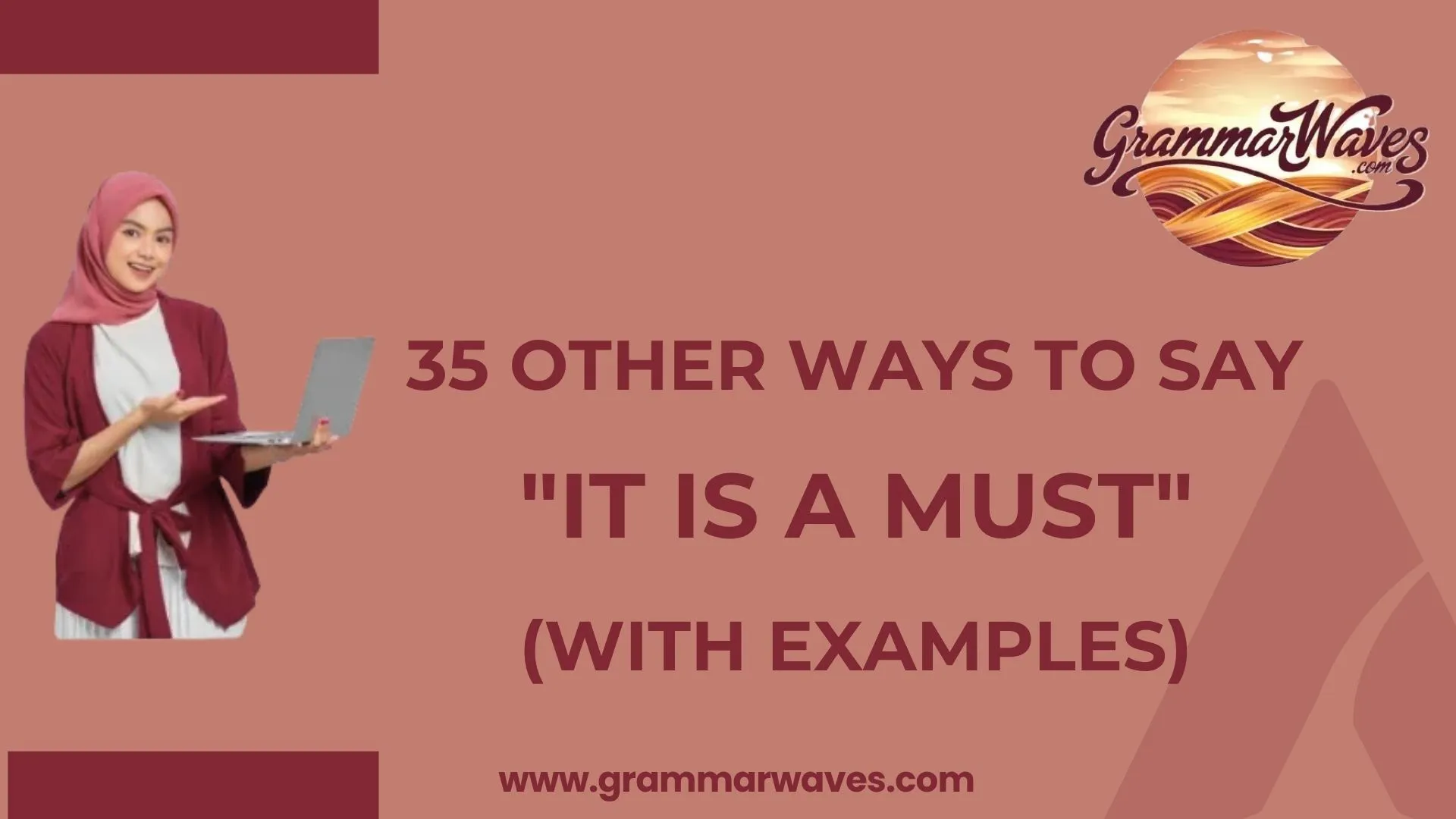 Other Ways to Say "It Is a Must"