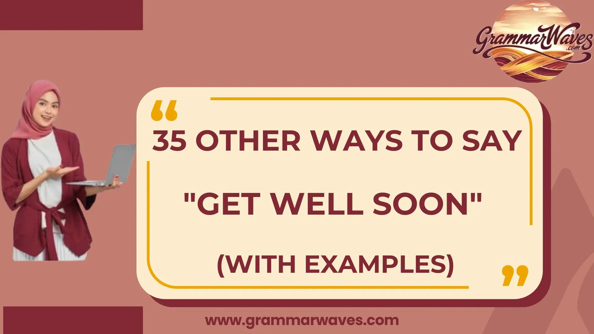 Other Ways to Say “Get Well Soon”